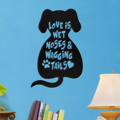 Wet Noses Metal Wall Art