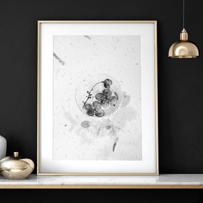 Greyscale Botanical Bedroom Wall Art Set of 3