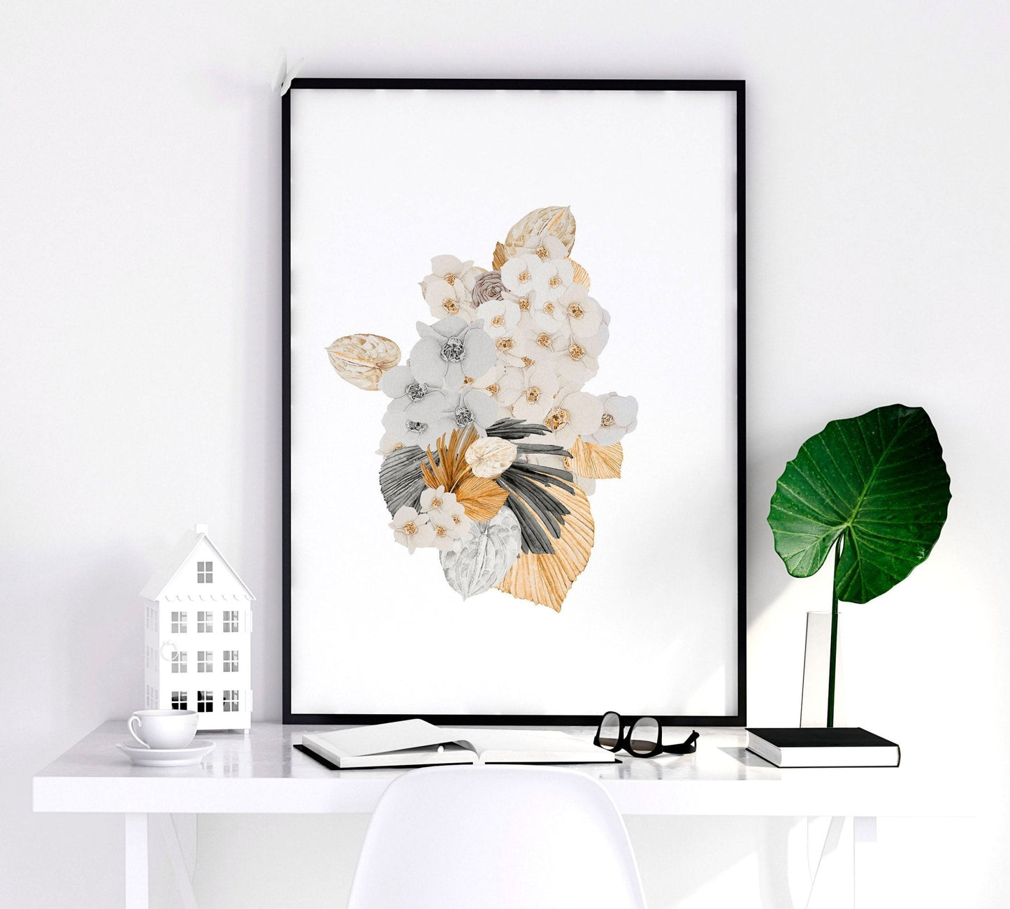 Pastel Botanical Wall Art Set of 3