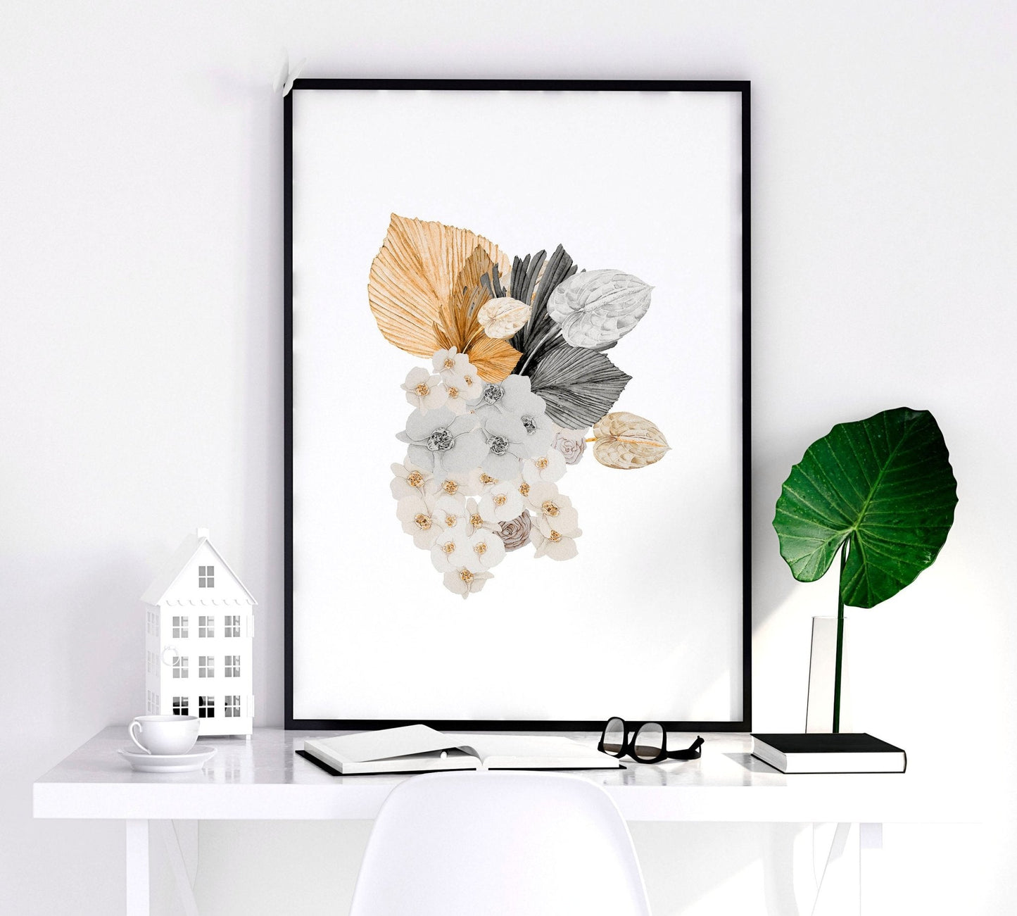 Pastel Botanical Wall Art Set of 3