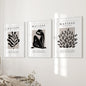Matisse Posters Set of 3. Minimalist Botanical, Figure Prints
