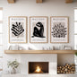 Matisse Posters Set of 3. Minimalist Botanical, Figure Prints