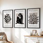 Matisse Posters Set of 3. Minimalist Botanical, Figure Prints