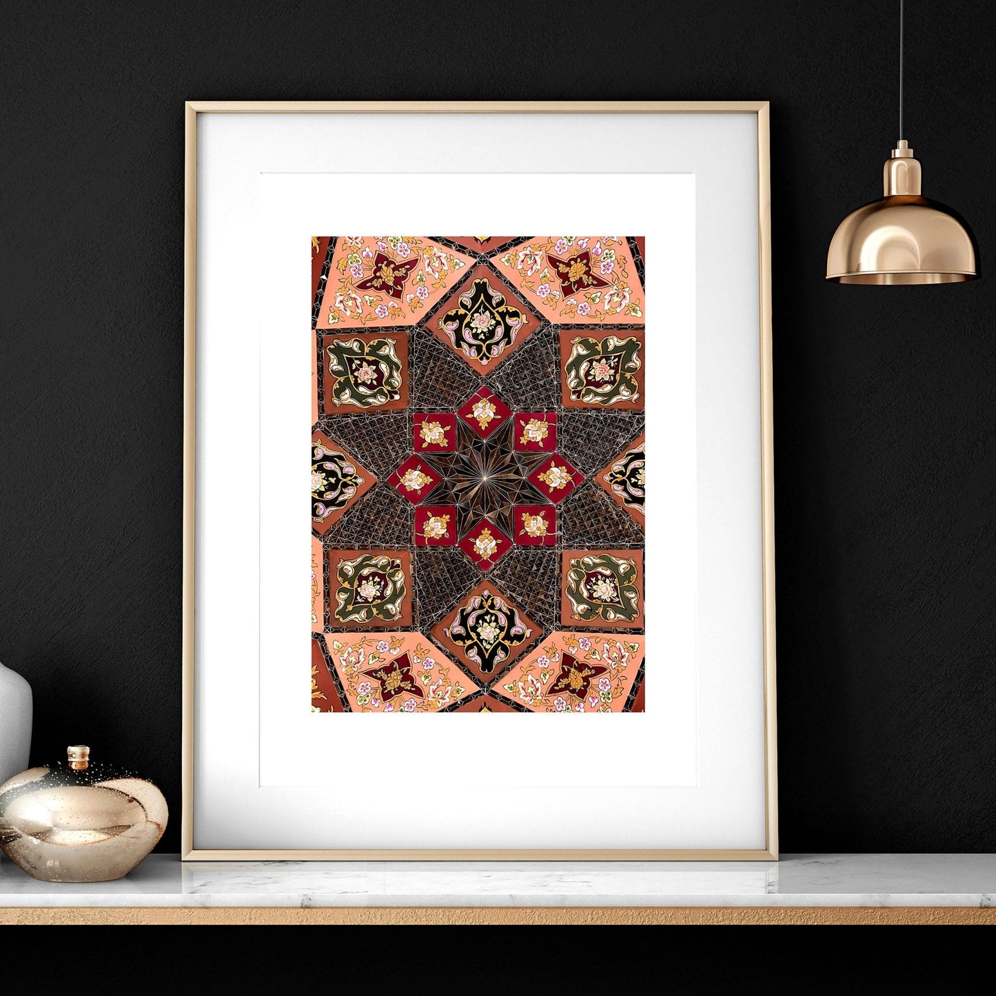Moroccan Wall Art Print Set of 3