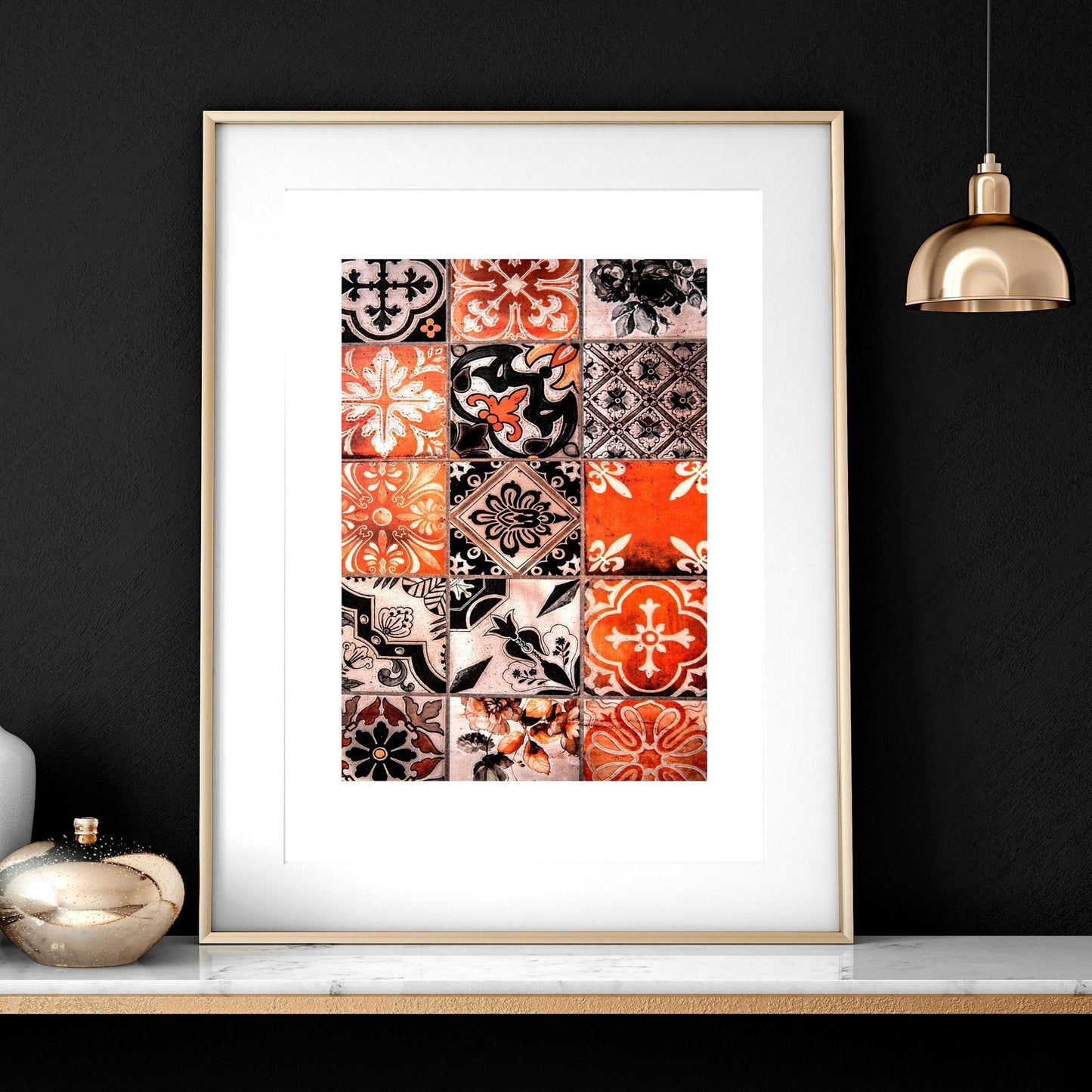 Moroccan Wall Art Print Set of 3